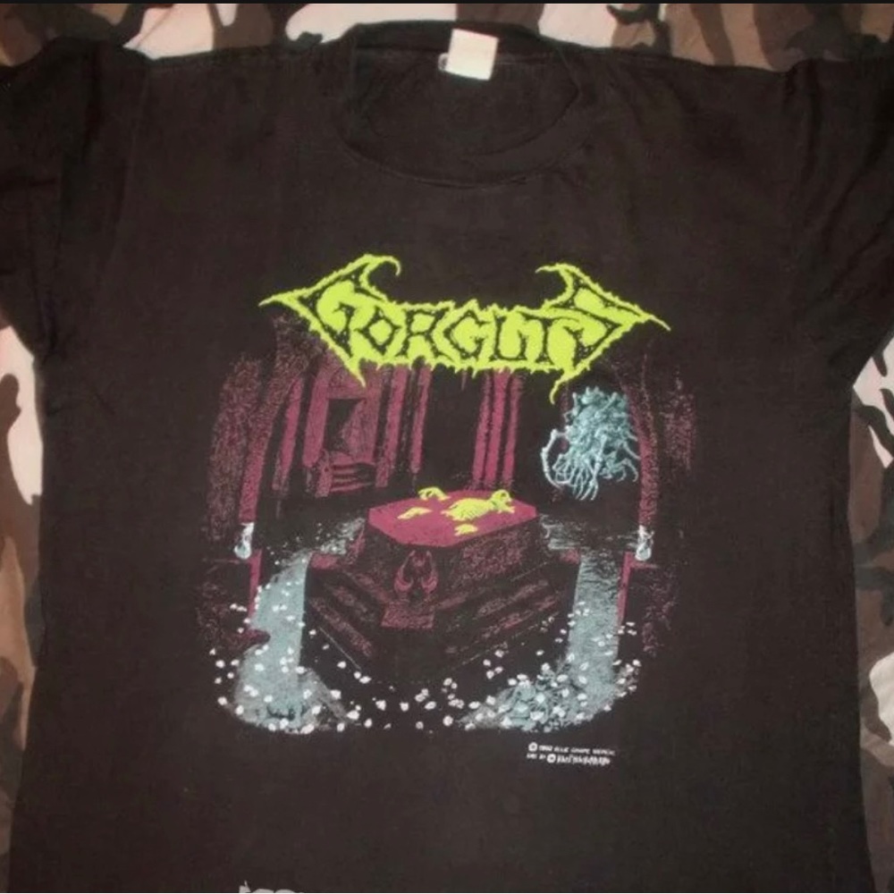 ISO Gorguts band shirt